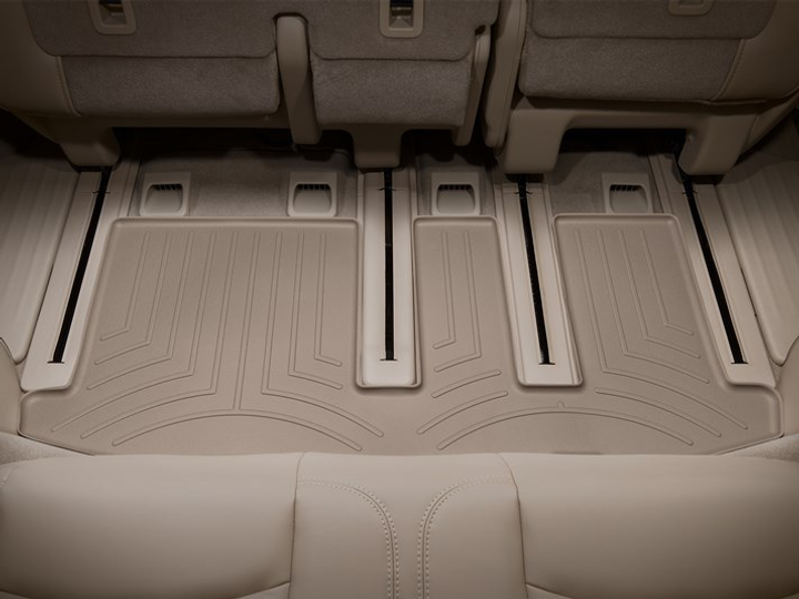 Акція на Автокилимок на третій ряд WeatherTech 3D лайнери Infiniti QX60 (2014-2021) Бежевий від Rozetka