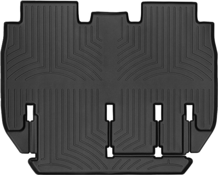 Акція на Автокилимок на другий ряд 5 місць WeatherTech 3D лайнери Tesla Model X (2017-2020) Чорний від Rozetka