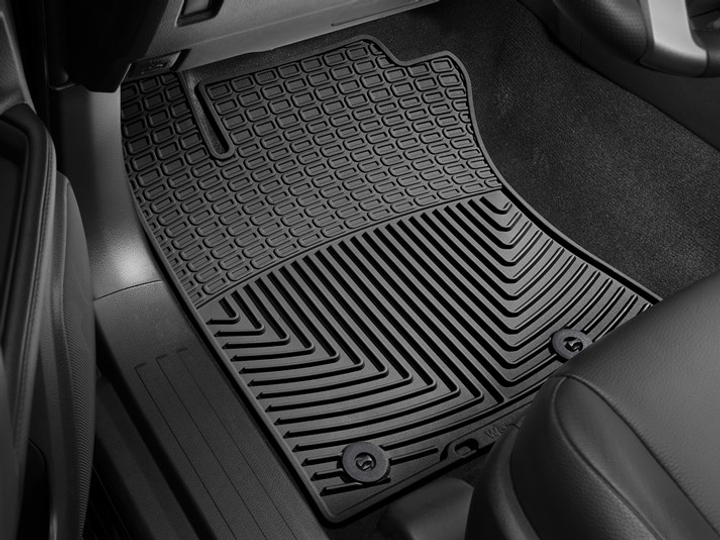 Акція на Комплект автокилимків передніх WeatherTech Всесезонні Toyota Prado 150 (2013-...) 2 шт Чорний (W307) від Rozetka