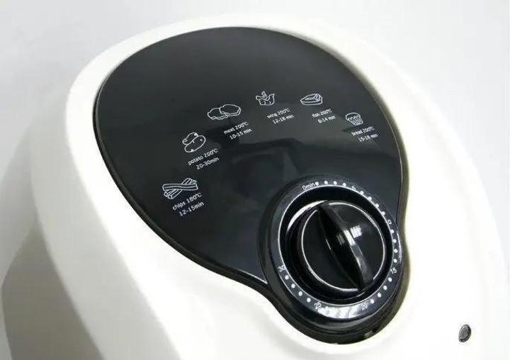 Аерофритюрниця Мультипіч Аерогриль Domotec MS-3220 1300W 4,5L Безмасляна з Таймером (Біла) - зображення 7