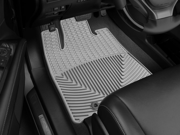 Акція на Комплект автокилимків передніх WeatherTech Всесезонні Lexus RX (2013-2015) 2 шт Сірий від Rozetka