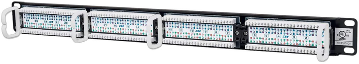 Panel krosowy Intellinet 19" 1U kat.5e 24xRJ45 do szafy/racka serwerowego (766623513555) - obraz 3