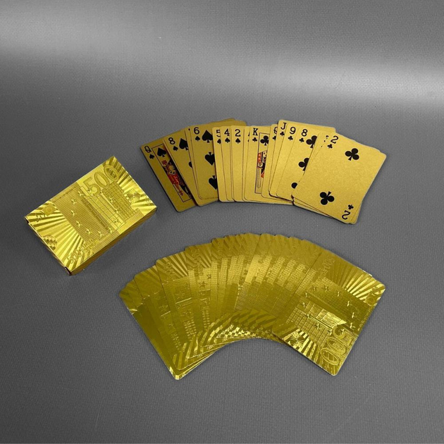 Качественные пластиковые игральные карты 54 шт, Пластиковые карты для ...