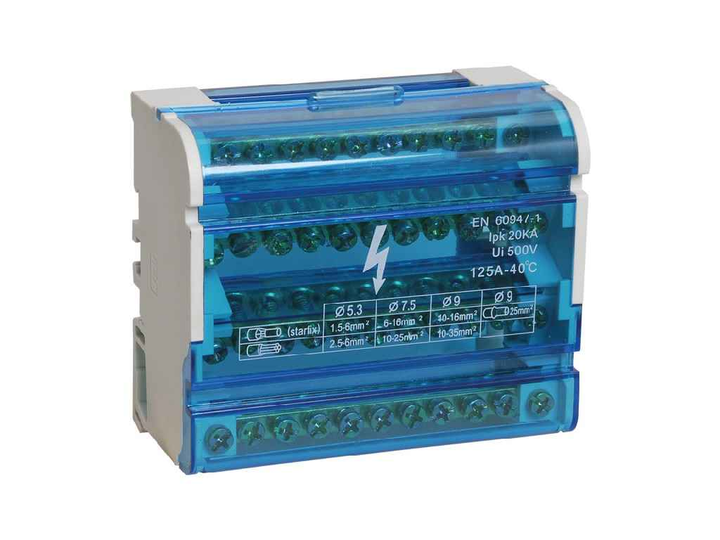 Крос-модуль ELECTROHOUSE 4х11 125А EH-BNS4X11 – фото, відгуки ...
