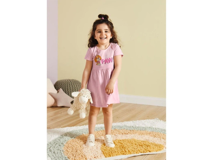Платье хлопковое для девочки Disney Щенячий патруль 381970 134-140 см (8-10 years) Розовый - Фото 3 Платье хлопковое для девочки Disney Щенячий патруль 381970 134-140 см (8-10 years) Розовый - изображение 3