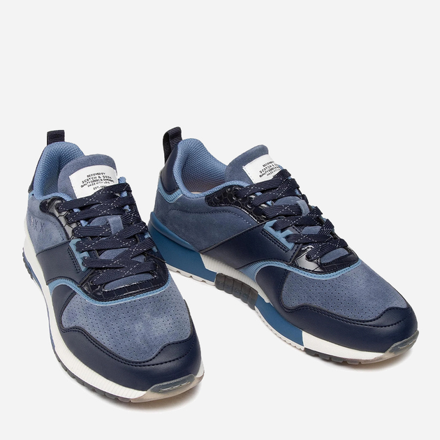 Sneakersy męskie Scotch&Soda 21831218-S654 41 Niebieskie (4062035164252) - obraz 4