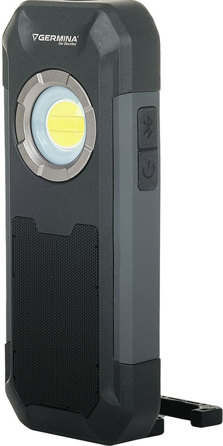 Latarka warsztatowa LED z glosnikiem Bluetooth Germina 550 lm 3000 mAh (GW-0025) - obraz 3