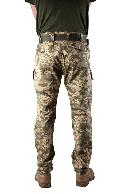 Чоловічі штани rip stop pixel, S, 220 г кв м, 65% бавовна/35% поліестер з еластаном - зображення 2