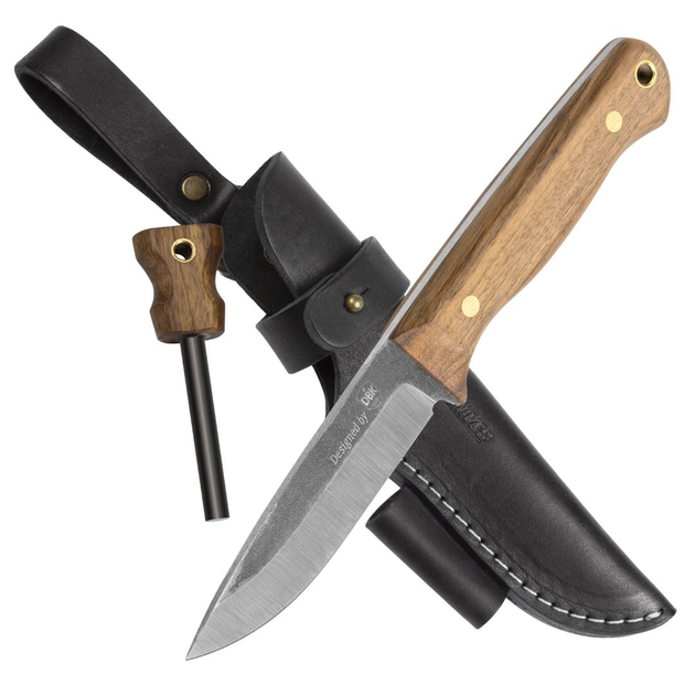 Компактный охотничий Нож из Углеродной Стали Bushmate BPS Knives - Нож для рыбалки, охоты, походов - изображение 1