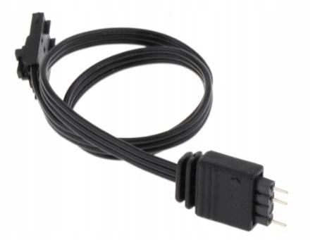Кабель Сплиттер 5V 3PIN+4PIN ARGB LED Strip Connector 1 -> 1 удлинитель комплект 2шт 25см (788225944-11) Черный - изображение 9