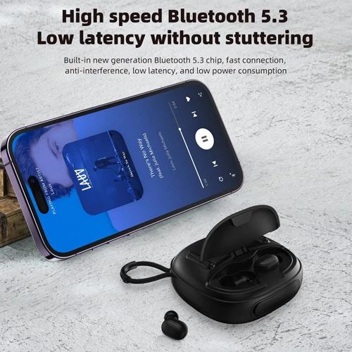 Bluetooth-колонка з навушниками TG813, з функцією speakerphone, радіо, black - зображення 7