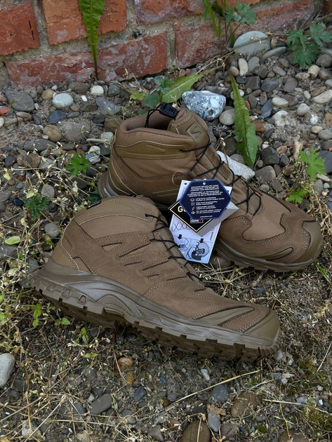 Берці тактичні Salomon XA Forces Mid GTX , колір койот, розмір 45 1/3 , (29,4 см устілка) - зображення 2