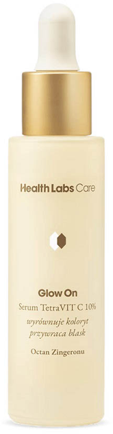 Serum do twarzy Healthlabs Glow On TetraVit C 10% 30 ml (5904708716742) - obraz 1