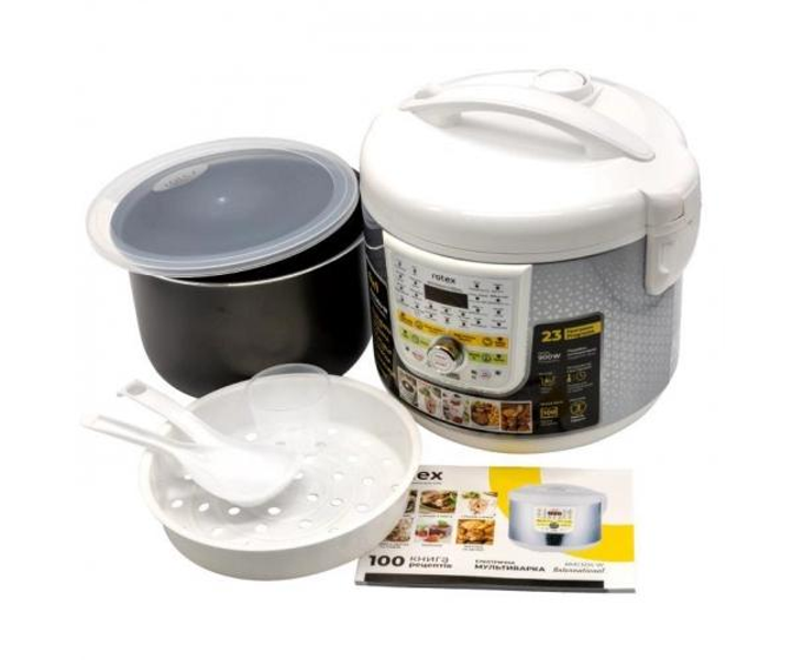 Мультиварка Rotex RMC504-W 6 в 1, 23 программы, 900 Вт 5 л - изображение 2