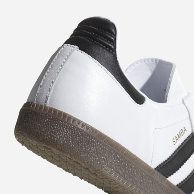 Sneakersy męskie skórzane adidas Originals Samba OG B75806 48 (12.5UK) 31 cm Białe (4059809046180) - obraz 10