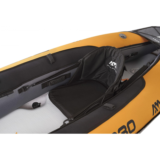 Каяк надувной Aqua Marina MEMBA ME-390 - надувной быстроходный двуместный каяк - изображение 5