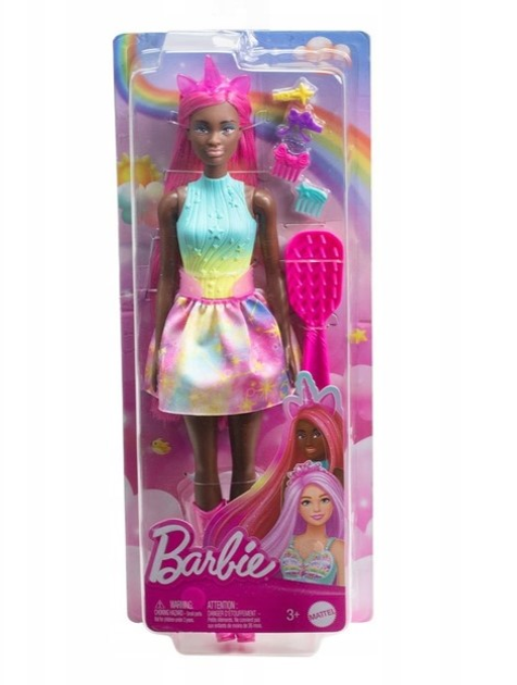 Lalka Jednorożec Barbie Dreamtopia Długie włosy (0194735183678) - obraz 1