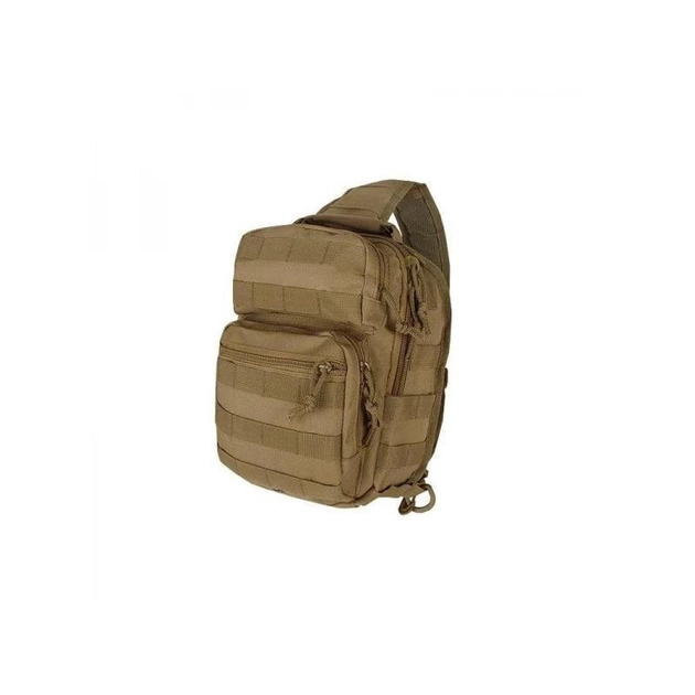 Рюкзак через плече Mil-Tec One Strap Assault Pack SM,9л Койот (S0002) - зображення 2