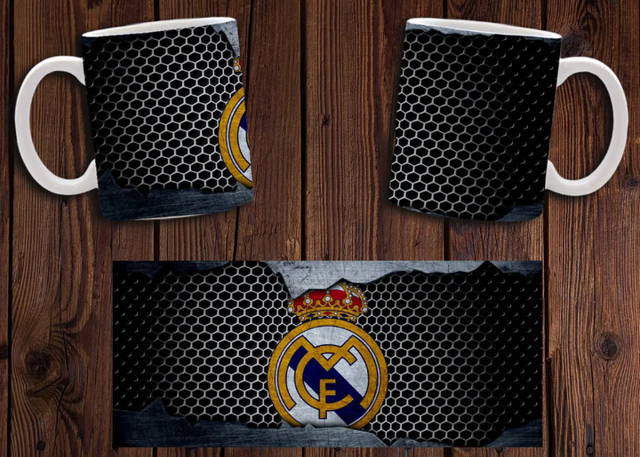 Чашка белая керамическая "ФК Реал Мадрид" Real Madrid Aurora 31 - Фото 1 Чашка белая керамическая "ФК Реал Мадрид" Real Madrid Aurora 31 - изображение 1