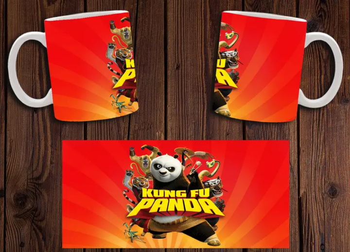 Чашка белая керамическая "Кунг-фу Панда" Kung Fu Panda 11 Aurora - Фото 1 Чашка белая керамическая "Кунг-фу Панда" Kung Fu Panda 11 Aurora - изображение 1