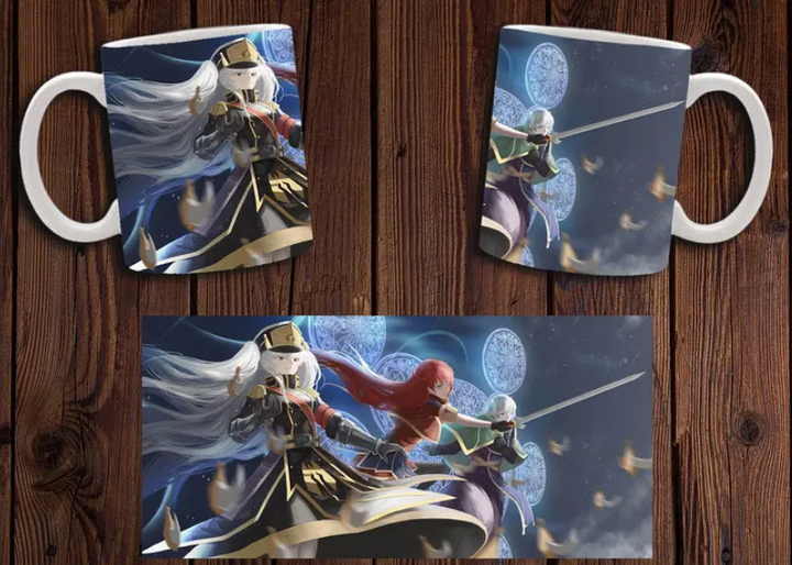 Чашка белая керамическая с принтом "Re:Creators" Відтворювачі 11 Aurora - Фото 1 Чашка белая керамическая с принтом "Re:Creators" Відтворювачі 11 Aurora - изображение 1