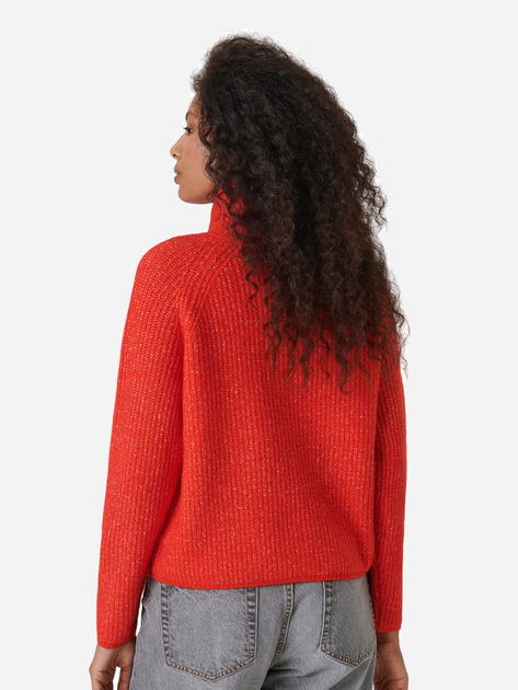 Sweter z golfem damski luźny Sinsay 9928A XXS Czerwony (5904841091874) - obraz 2