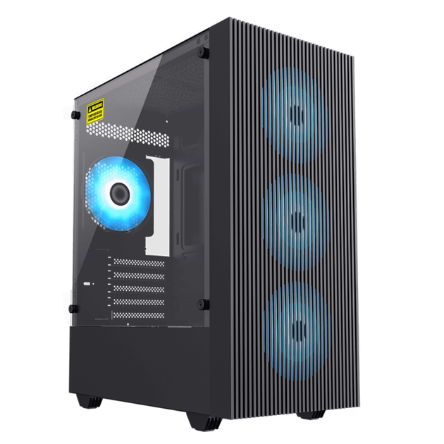 Корпус компьютерный GameMax Edge без блока питания Minitower Черный - Фото 1 Корпус компьютерный GameMax Edge без блока питания Minitower Черный - изображение 1