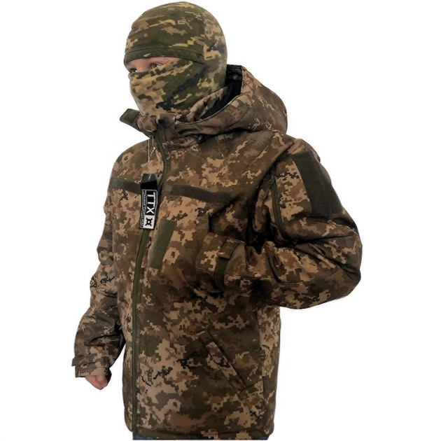 Куртка зимова чоловіча Softshell TTX LE325250 р. 50 Pixel - зображення 1