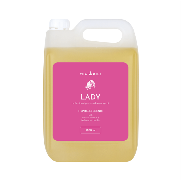 Професійна масажна олія Lady 5000 мл - Фото 1 Професійна масажна олія Lady 5000 мл - зображення 1