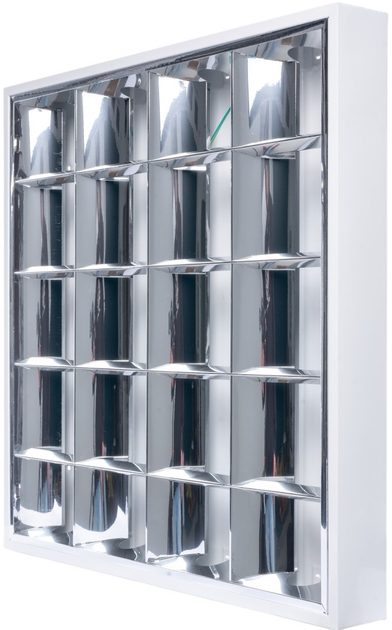 Oprawa rastrowa natynkowa Germina dla lamp LED 4 x 18 W (GW-0052) - obraz 3