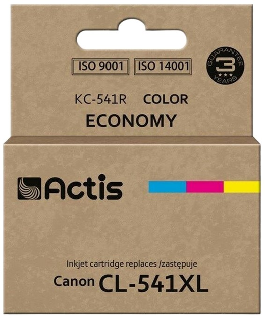 Картридж Actis для Canon CL-541XL Standard 18 мл Cyan/Magenta/Yellow (KC-541R) - зображення 1