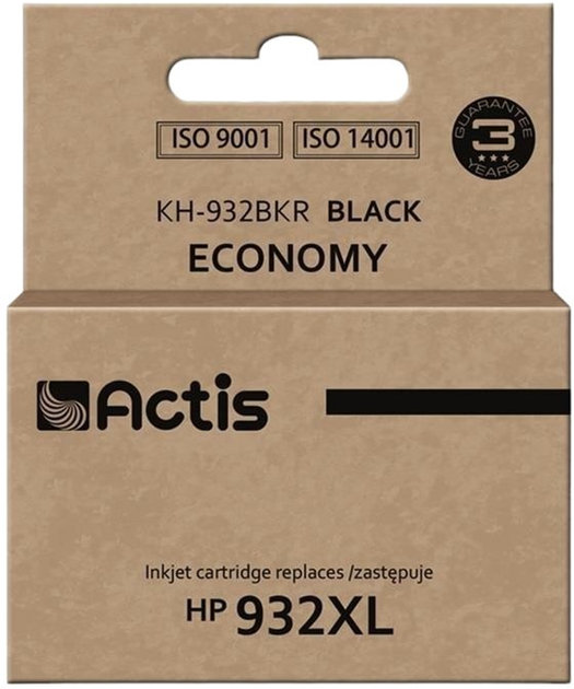 Tusz Actis do HP 932XL CN053AE Standard 30 ml Black (KH-932BKR) - obraz 1