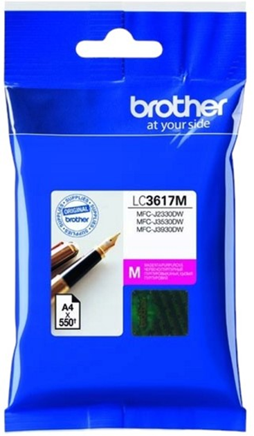 Tusz Brother LC3617M 50 ml Magenta (LC3617M) - obraz 1