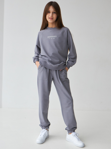 Подростковый спортивный костюм (свитшот + штаны) для девочки Tair kids ...