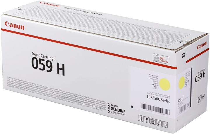 Toner Canon 059H Yellow (3624C001) - obraz 1