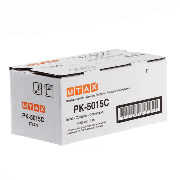 Toner Utax PK-5015C Cyan (1T02R7CUT0) - obraz 1