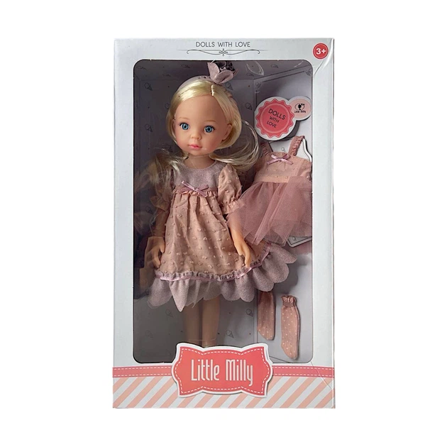 Кукла Little Milly 91098 B, дополнительная одежда, в коробке 36 см - изображение 3