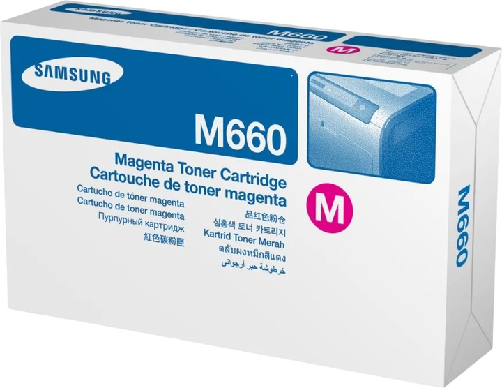Тонер-картридж Samsung CLP-M660B ELS Magenta (0191628448395) - зображення 1
