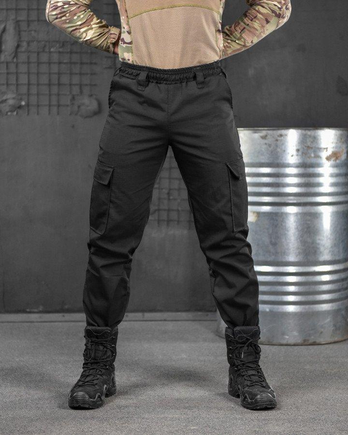 Тактичні штани Minotaur black L - зображення 1
