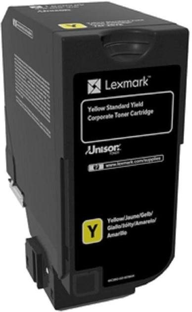 Тонер-картридж Lexmark CS720/CS/CX725 Yellow (74C2SYE) - зображення 2