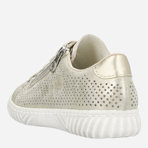 Sneakersy damskie RIEKER N0901-62 36 23.7 cm Beżowe (4061811391721) - obraz 6