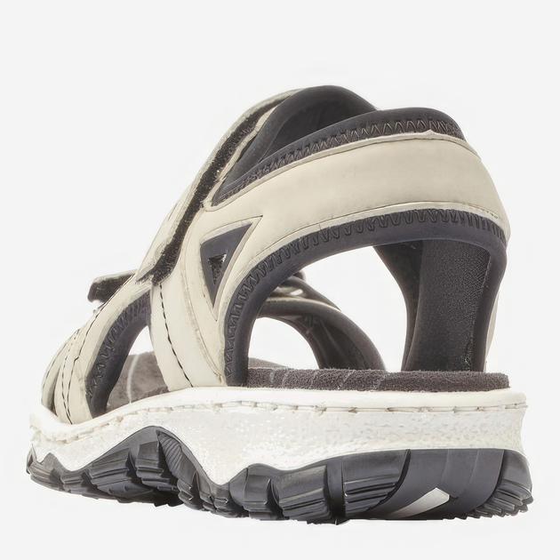 Sandały damskie trekkingowe RIEKER 68866-61 36 23.7 cm Beżowe (4020933801914) - obraz 4