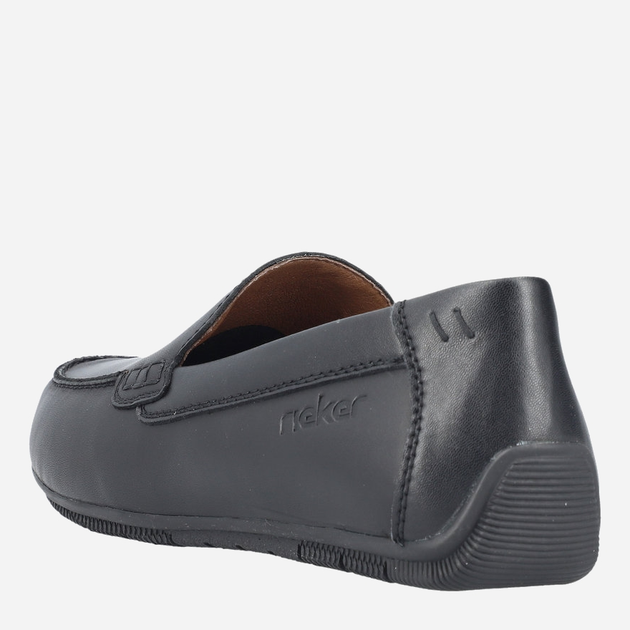 Чоловічі мокасини RIEKER 09557-00 42 27.4 см Чорні (4061811401147) - зображення 8