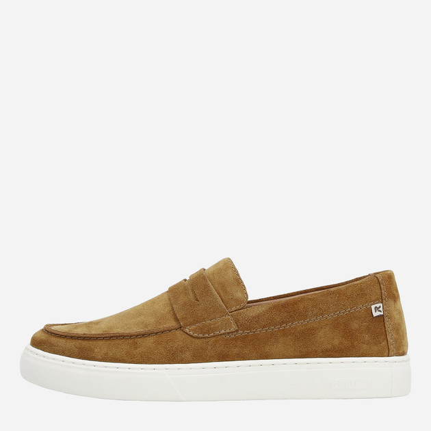 Buty wsuwane męskie RIEKER Evolution U0703-22 41 26.7 cm Brązowe (4061811776535) - obraz 4