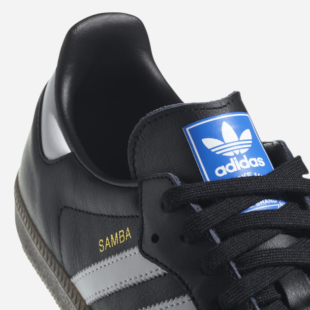 Чоловічі кеди низькі adidas Originals Samba OG B75807 41.5 (7.5UK) 26 см Чорні (4059811988584) - зображення 9