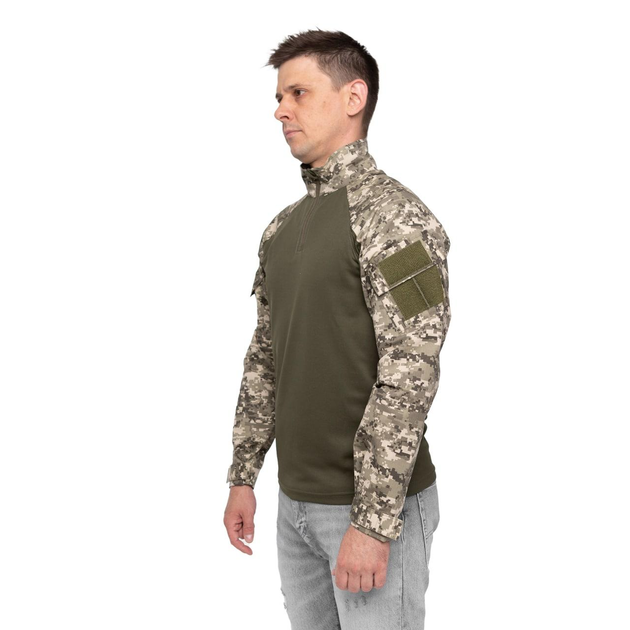 UBACS Тактична сорочка піксель, Бойова сорочка для військових,Армійська кофта убакс ЗСУ 50 розмір - изображение 2