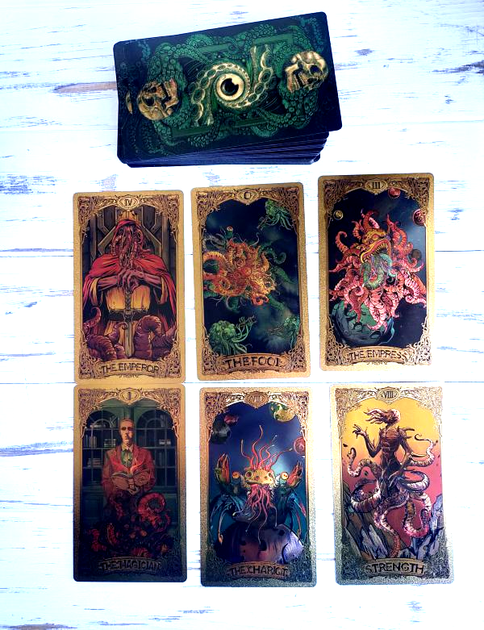 Карты Таро Ктулху Владыки Злых Духов Kesulu Mythology Tarot - изображение 3