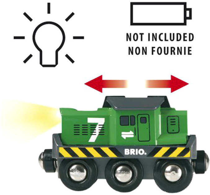Lokomotywa towarowa Brio Freight Engine (7312350332148) - obraz 3