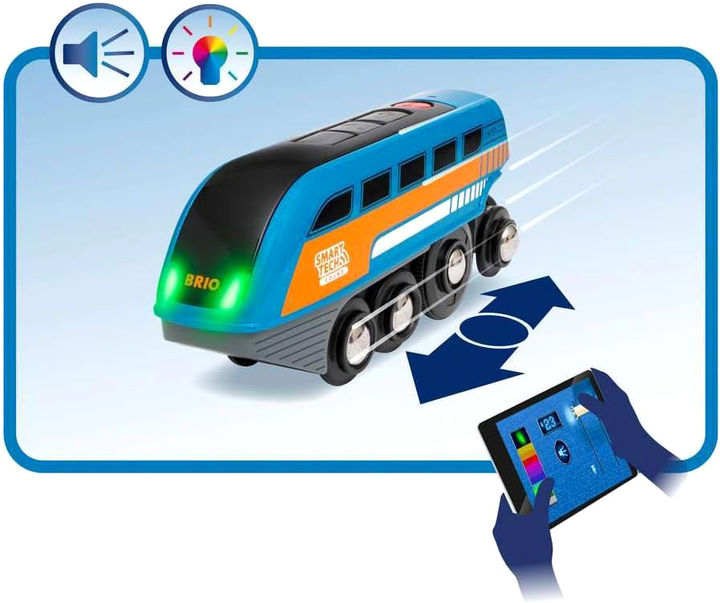 Lokomotywa Brio Smart Tech z funkcją dźwięku i nagrywania (7312350339710) - obraz 5