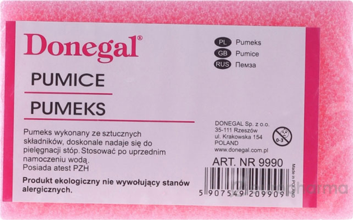 Pumeks DONEGAL syntetyczny Różowy (5907549209909) - obraz 1